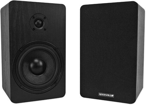 Rockville 2 RockShelf 54W 360w White 5.25"" Home Theater Bookshelf Speakers/4 Ohm, RockShelf 54W V2 in Kuwait