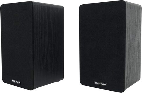 Rockville 2 RockShelf 54W 360w White 5.25"" Home Theater Bookshelf Speakers/4 Ohm, RockShelf 54W V2 in Kuwait