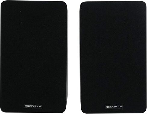 Rockville 2 RockShelf 54W 360w White 5.25"" Home Theater Bookshelf Speakers/4 Ohm, RockShelf 54W V2 in Kuwait