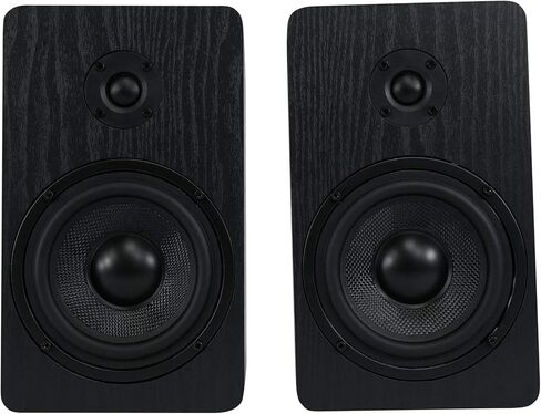 Rockville 2 RockShelf 54W 360w White 5.25"" Home Theater Bookshelf Speakers/4 Ohm, RockShelf 54W V2 in Kuwait