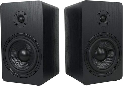 Rockville 2 RockShelf 54W 360w White 5.25"" Home Theater Bookshelf Speakers/4 Ohm, RockShelf 54W V2 in Kuwait