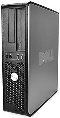 Dell OptiPlex 760 DT/Core 2 Duo E6320 @ 1.87 GHz/2GB DDR2/2TB HDD/DVD-RW/Windows 7 PRO 32 BIT in Saudi Arabia