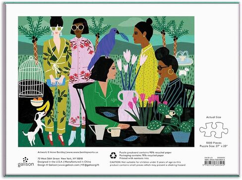 Galison Lounge Dogs – 500 Piece Puzzle Fun and Challenging Activity with Bright and Bold Artwork of Dogs Lounging Around for Adults and Families in Kuwait