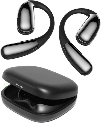 Open Ear Headphones Bluetooth Wireless Earbuds with Bone Conduction Technology, Safe Fit, Smart Microphone & Long Battery Life in Saudi Arabia
