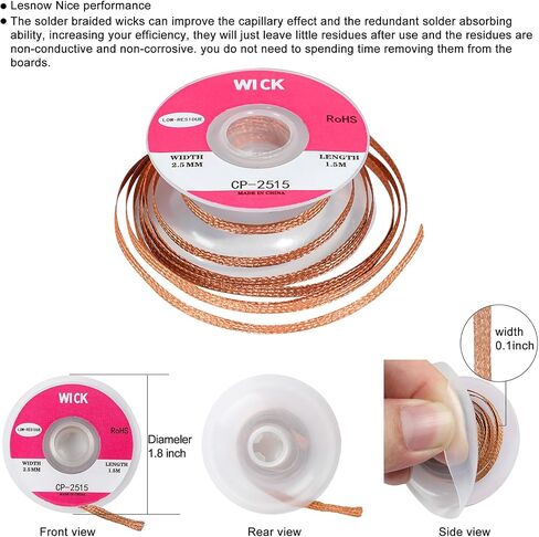 Repair Kit, 1 HDMI Port, 1 USB Port, Solder Sucker Braid Tool in Saudi Arabia
