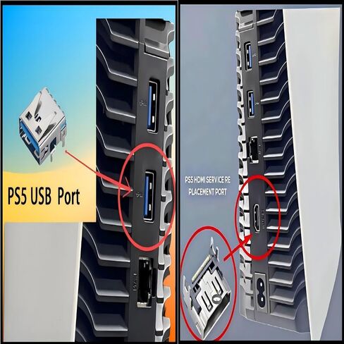 Repair Kit, 1 HDMI Port, 1 USB Port, Solder Sucker Braid Tool in Saudi Arabia