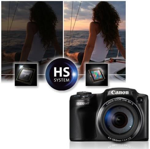 Canon PowerShot SX510 HS 12.1 MP CMOS Digital Camera (Renewed) in Saudi Arabia