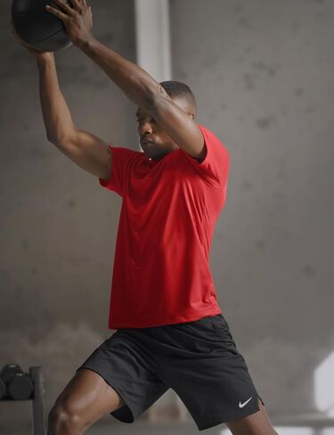 Nike Men's Dri-Fit Legend Fitness T-Shirt Black | Gray 2XL in Saudi Arabia