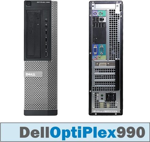 Dell OptiPlex 990 DT/Core i7-2600 Quad @ 3.40 GHz/12GB DDR3/1TB HDD/DVD-RW/Windows 7 PRO 64 BIT in Kuwait