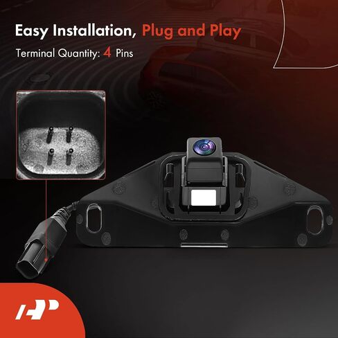 A -Premium Park Assist Camera Camera View Backup Backup Camera متوافقة مع نماذج Toyota Select - 2008 2009 2010 2011 2012 Sequoia - استبدال# 86790-34040 in Saudi Arabia