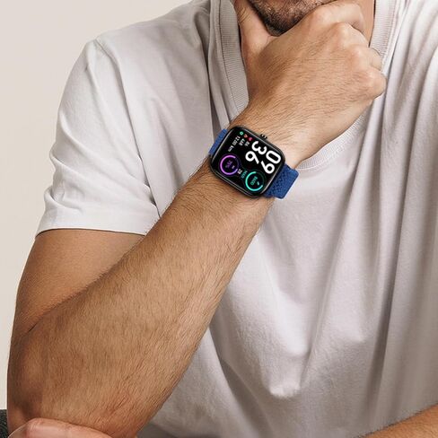 نايلون نايلون مغناطيسي الساعات ، شريط ساعة ، متمثل مع Tozo S5/S6/S3 Smartwatch ، حلقة Sport Loop Soft Soft Flastic قابلة للتعديل مع CMF Watch Pro/Pro 2 للنساء in Kuwait