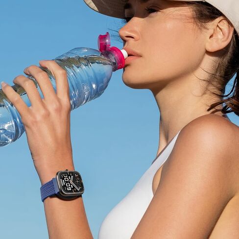 نايلون نايلون مغناطيسي الساعات ، شريط ساعة ، متمثل مع Tozo S5/S6/S3 Smartwatch ، حلقة Sport Loop Soft Soft Flastic قابلة للتعديل مع CMF Watch Pro/Pro 2 للنساء in Kuwait