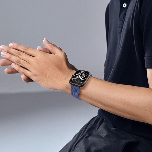 نايلون نايلون مغناطيسي الساعات ، شريط ساعة ، متمثل مع Tozo S5/S6/S3 Smartwatch ، حلقة Sport Loop Soft Soft Flastic قابلة للتعديل مع CMF Watch Pro/Pro 2 للنساء in Kuwait