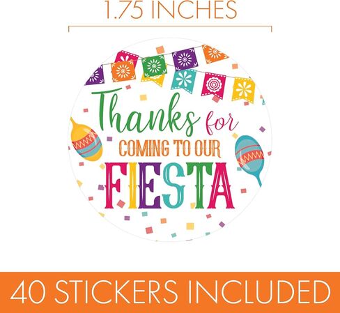 ملصقات Taco 'Bout a Baby Thanks for Coming to Our Fiesta - 40 ملصق in Saudi Arabia