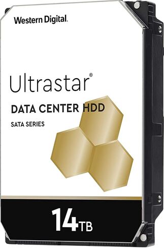 Western Digital 14TB Ultrastar DC HC530 SATA HDD - 7200 RPM Class, SATA 6 Gb/s, 512MB Cache, 3.5" - WUH721414ALE604 (Renewed) in Saudi Arabia