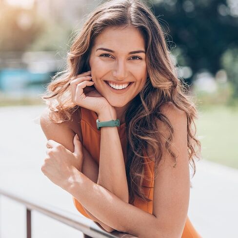 Slim Silicone Watch Bands Compatible with Garmin Lily 2 / Lily 2 Active, Soft Narrow Sport Strap for Garmin Lily 2 Women (4 Pack) in Kuwait