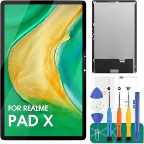 for Realme Pad X 10.95" 2022 RMP2107 Screen Replacement for Realme Pad X RMP2108 LCD Display RMP2107 RMP2108 Touch Screen Digitizer Assembly with Repair Kits 10.95" (Black) in Kuwait
