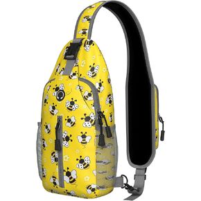 Skull Goth Sling Bag For Women Men Small Crossbody Bags Halloween Gothic Mini Water Resistant Casual Chest Bag Backpack Shoulder Daypack For Travel Hiking Gifts in Saudi Arabia