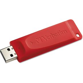 Verbatim 8GB Store 'N' GO USB Flash Drive - PC / MAC متوافق - أحمر - أحمر in Kuwait