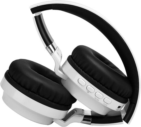 EBTOOLS Wireless Gaming Headset, BT 5.0, Gaming Headphones, Resilient Memory Sponge, 40mm Ndfeb Horn Unit, One Key Switch Fm Mode, Foldable and Portable, for Laptop, Mobile, Tablets in Saudi Arabia