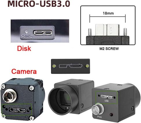 NFHK أسفل الزاوية 90 درجة USB 3.0 ذكر ل micro-b 3.0 سد أسفل الزاوية قفل لوحة الكبل لوحة 25 سم in Kuwait