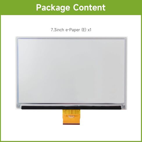 Waveshare 7.3inch 6-Color E-Paper Display, Raw Display Without Driver Board, Low Power Consumption, 800×480 Pixels in Saudi Arabia
