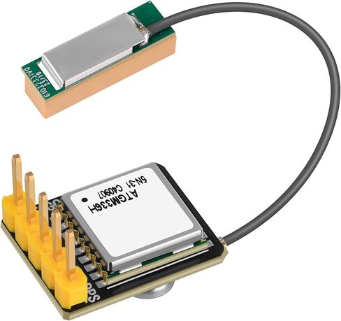 1 Pack Pre-Soldered ATGM336H GPS Module GPS & BDS Dual Mode Satellite Positioning Navigator with Antenna Replacement NEO-M8N for Meshtastic GPS Arduino in Kuwait