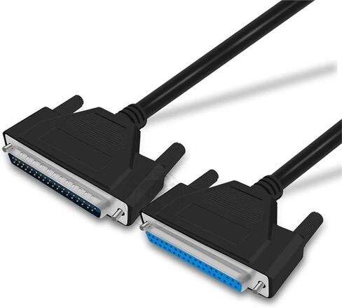 DB37 Cable DB 37 PIN DATE CABLE ذكر إلى ذكر إلى أنثى أنثى إلى أنثى 37P تمديد كابل إشارة النحاس النقي (5M ، من الذكور إلى الإناث) in Saudi Arabia