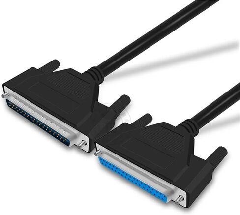 DB37 Cable DB 37 PIN DATE CABLE ذكر إلى ذكر إلى أنثى أنثى إلى أنثى 37P تمديد كابل إشارة النحاس النقي (5M ، من الذكور إلى الإناث) in Saudi Arabia