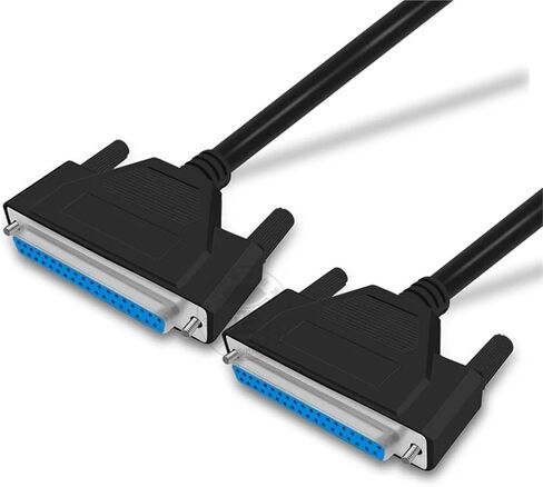 DB37 Cable DB 37 PIN DATE CABLE ذكر إلى ذكر إلى أنثى أنثى إلى أنثى 37P تمديد كابل إشارة النحاس النقي (5M ، من الذكور إلى الإناث) in Saudi Arabia