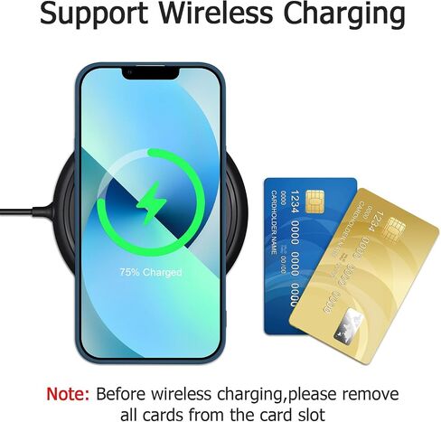 تصميم لحالة هواء iPhone مع حامل البطاقة للنساء غطاء سائل سائل ناعم [بطانة الألياف الدقيقة] حماية الكاميرا الكاملة رفيعة لليس in Saudi Arabia