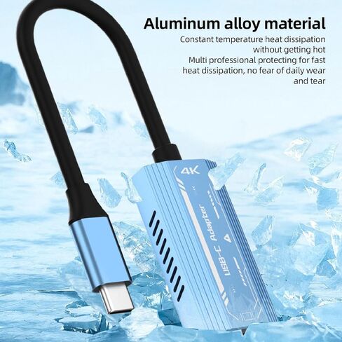 USB C للنظارات ومحول الشحن ، متوافق مع Switch for Steam Deck Ambhons Projecors PCS ، الكمبيوتر المحمول ، دعم 100W PD وشحن 4K@60 هرتز in Saudi Arabia