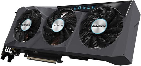 Gigabyte Geforce Rtx 3070 Ti Eagle OC 8G Card Card ، نظام تبريد Windforce 3x ، بطاقة فيديو بحجم 8 جيجا بايت 256 بت ، GV-N307TEAGLE OC-8GD فيديو in Saudi Arabia