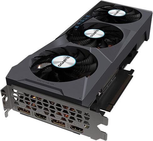 Gigabyte Geforce Rtx 3070 Ti Eagle OC 8G Card Card ، نظام تبريد Windforce 3x ، بطاقة فيديو بحجم 8 جيجا بايت 256 بت ، GV-N307TEAGLE OC-8GD فيديو in Saudi Arabia