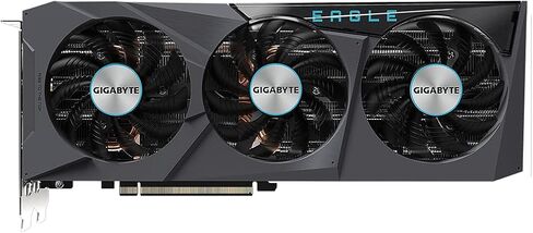 Gigabyte Geforce Rtx 3070 Ti Eagle OC 8G Card Card ، نظام تبريد Windforce 3x ، بطاقة فيديو بحجم 8 جيجا بايت 256 بت ، GV-N307TEAGLE OC-8GD فيديو in Saudi Arabia
