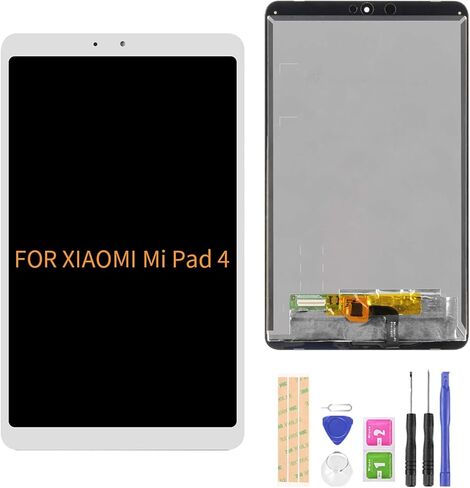 A-MIND for Xiaomi Mi Pad 4 LCD Display Touch Screen Digitizer Assembly Screen Replacement Parts,with Tools(Black) in Saudi Arabia