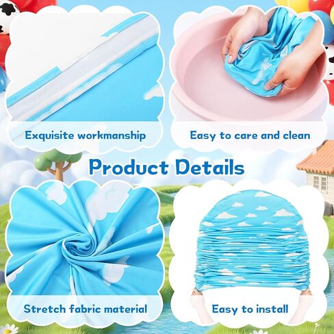 3 PCS Arch Backdrop Cover Story Story Thief Backdrop Decorations for Birthday حفلة حفل زفاف in Kuwait