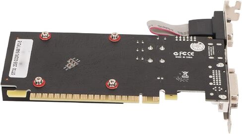 KIMISS GT730 2GB GDDR3 64bit Gaming Graphics Card with DVI I VGA HD Multimedia Interface & Cooling Fan - HighPerformance GPU for PC Gaming (A) in Saudi Arabia