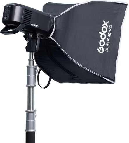 Godox SL60IIBI LED ضوء الفيديو مع Godox 16 "x16" Square Softbox in Kuwait