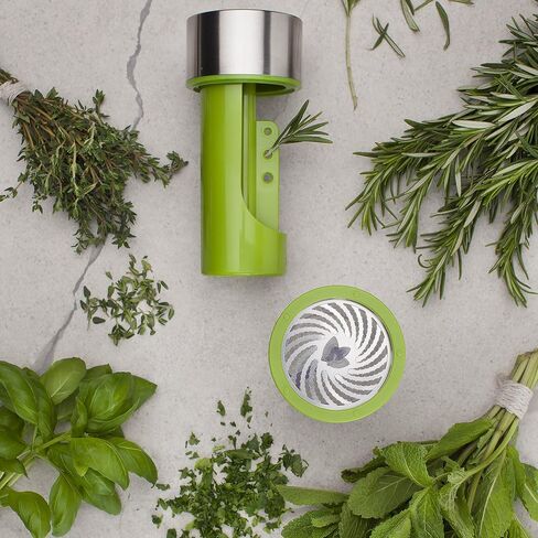 Microplane Herb Grinder and Leaf Stripper Seasoning Herb Mill (Stainless Steel) in Kuwait