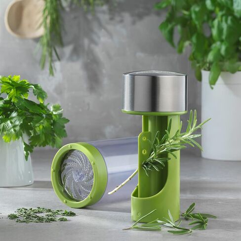 Microplane Herb Grinder and Leaf Stripper Seasoning Herb Mill (Stainless Steel) in Kuwait