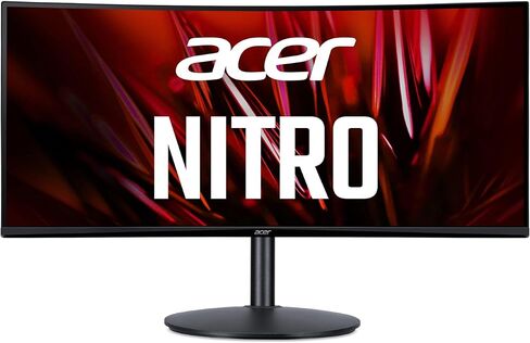 acer Nitro XZ 34-inch UW-QHD Curved Gaming Monitor 180Hz 1ms 3440x1440 AMD FreeSync Premium (Renewed) in Saudi Arabia
