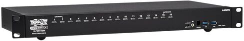 TRIPP LITE 8-PORT 4K HDMI KVM SWITCH ، 2 USB 3.2 مشاركة طرفية للوحة المفاتيح والماوس ، 4K @ 60 Hz-Windows ، Mac و Linux متوافق-1U رف ، ضمان لمدة 3 سنوات (B024-H4U08) in Saudi Arabia