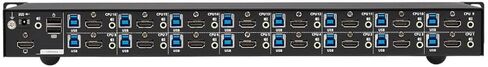TRIPP LITE 8-PORT 4K HDMI KVM SWITCH ، 2 USB 3.2 مشاركة طرفية للوحة المفاتيح والماوس ، 4K @ 60 Hz-Windows ، Mac و Linux متوافق-1U رف ، ضمان لمدة 3 سنوات (B024-H4U08) in Saudi Arabia