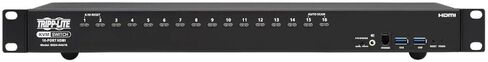 TRIPP LITE 8-PORT 4K HDMI KVM SWITCH ، 2 USB 3.2 مشاركة طرفية للوحة المفاتيح والماوس ، 4K @ 60 Hz-Windows ، Mac و Linux متوافق-1U رف ، ضمان لمدة 3 سنوات (B024-H4U08) in Saudi Arabia