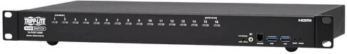 TRIPP LITE 8-PORT 4K HDMI KVM SWITCH ، 2 USB 3.2 مشاركة طرفية للوحة المفاتيح والماوس ، 4K @ 60 Hz-Windows ، Mac و Linux متوافق-1U رف ، ضمان لمدة 3 سنوات (B024-H4U08) in Saudi Arabia