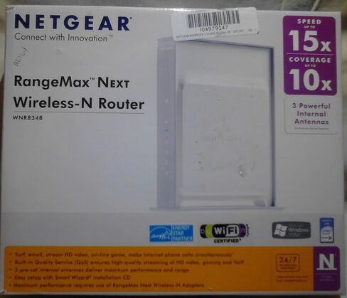 Netgear WNR834B RangeMax NEXT Wireless-N Router in Saudi Arabia