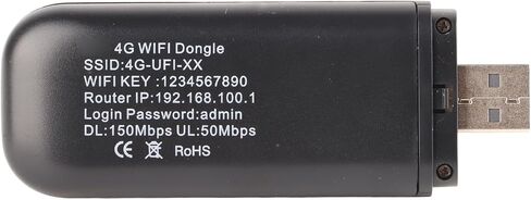 Ejoyous Wire Less Network Router, 4G LTE USB Portable Wi Fi Router Pocket Mobile Hotspot Wire Less Network Smart Router Support Up to 10 Wi Fi Users (with WI FI Function) in Saudi Arabia