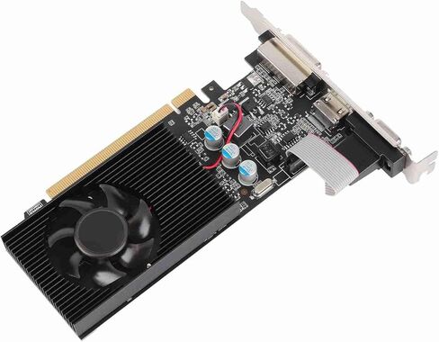 GT610 2GB DDR3 بطاقة الرسومات ، ذاكرة 64 بت ، تواتر 810 ميجا هرتز ، 1000MHz Core ، دقة 2560x1600 ، للكمبيوتر الشخصي (GT610 2GD3 64BI) in Kuwait