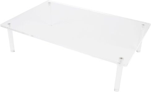 Acrylic Laptop Stand Multipurpose Desktop Office Shelf Laptop Riser for TV Computer 3.3in in Saudi Arabia